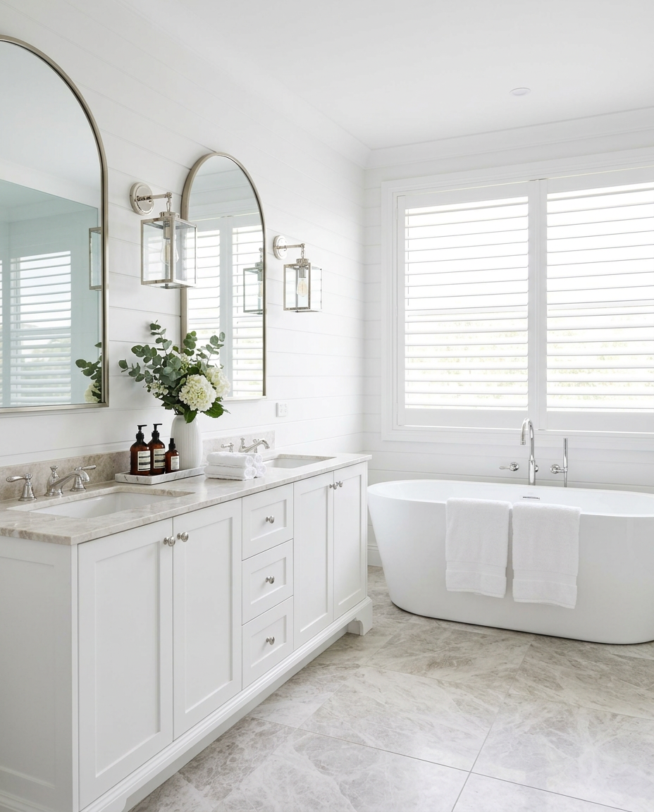 White shaker cabinetry kitchen Southern Highlands